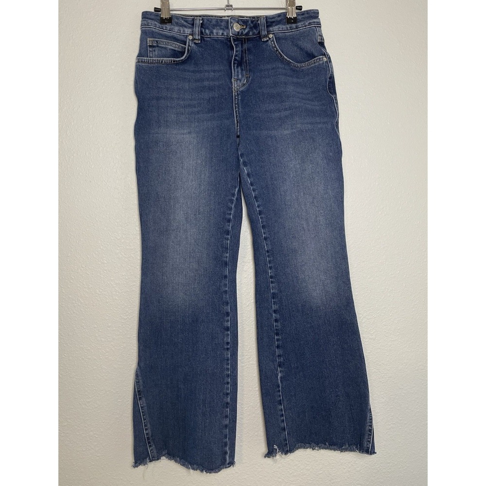 Free People Dark Wash Straight Jeans Size 28R
